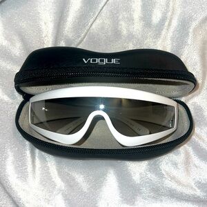 Vogue White Sunglasses